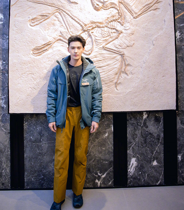 徐正溪拼接牛仔马甲,徐正溪穿搭图片