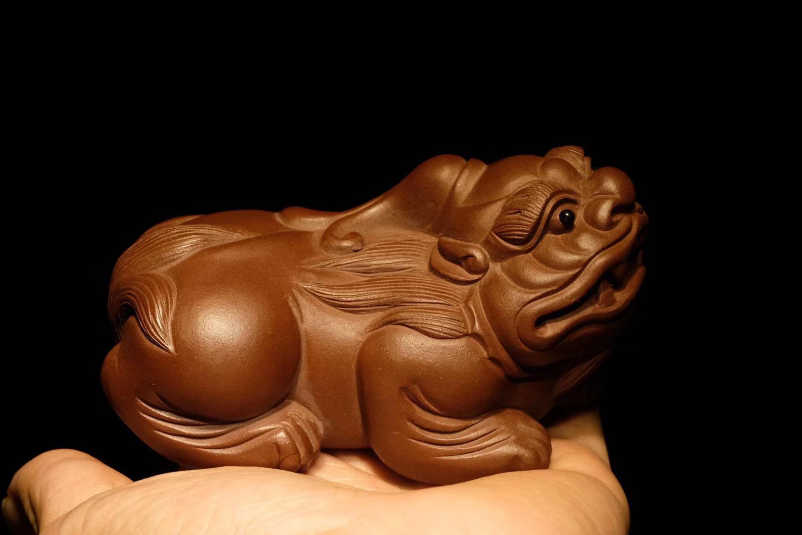 四大凶兽貔貅,纯铜吉瑞貔貅