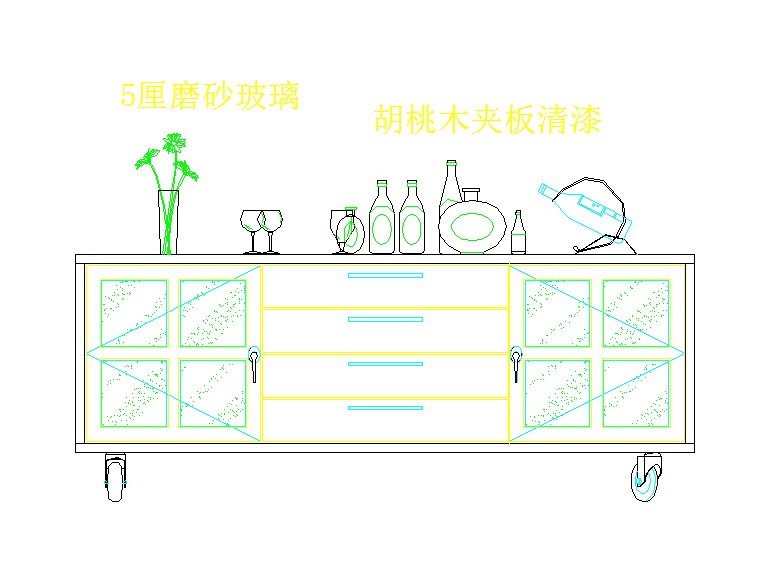 cad室内立面图图库,室内装修cad图库大全