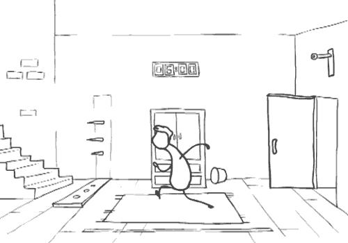 老虎：这是我准备养大吃的，你来凑什么热闹