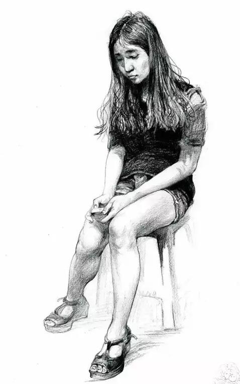 速写默写技巧思路,慢写和快写速写