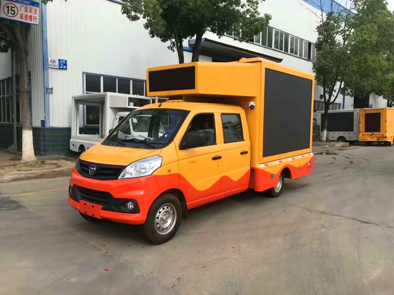 国六广告宣传车推荐,国六媒体广告宣传车多少钱一辆