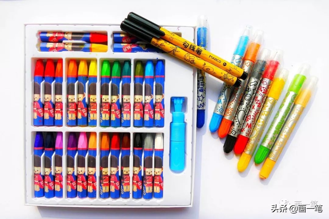 彩色水笔画鸟,水笔画古风凤凰