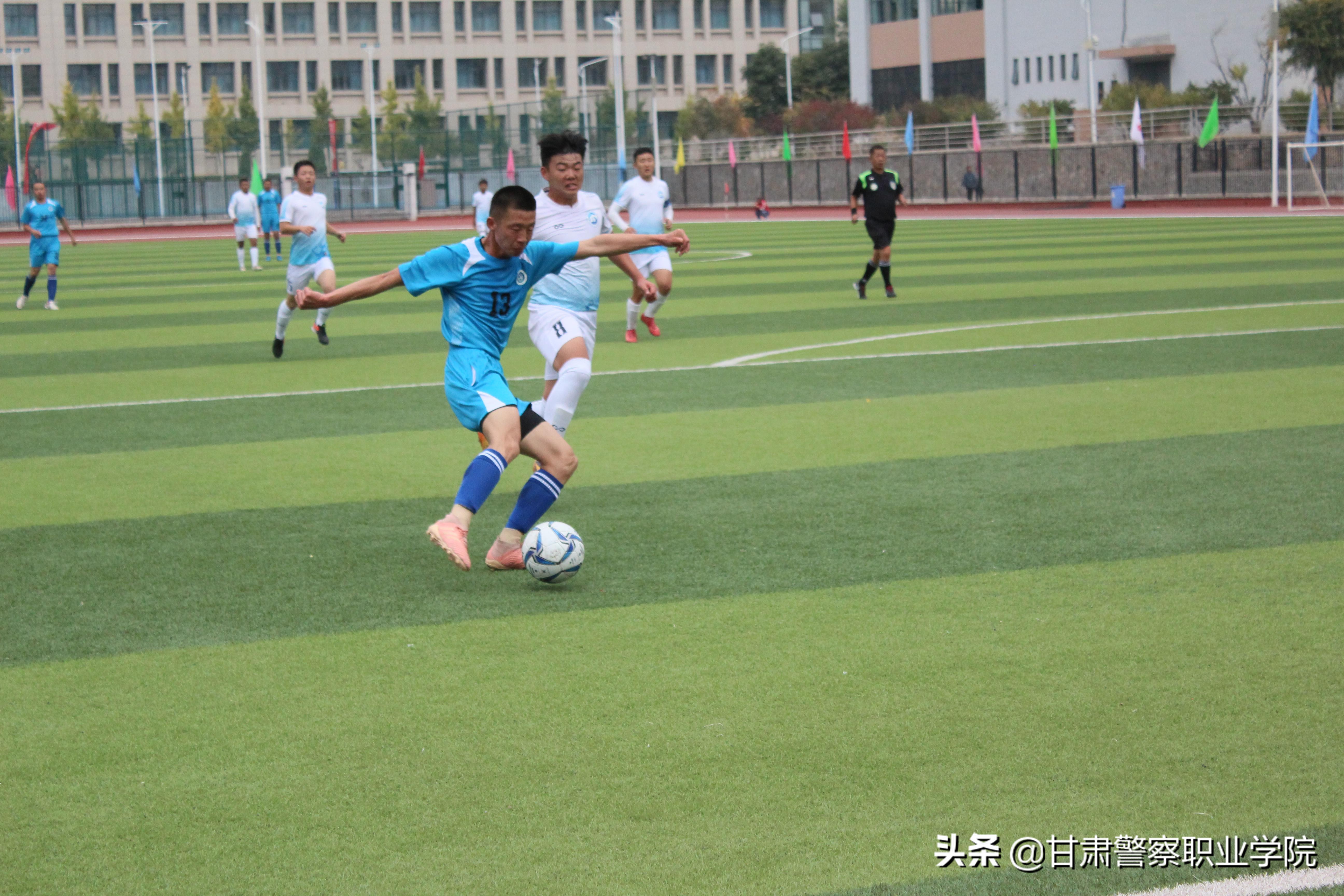 我院喜获殊荣,2017年甘肃省青少年校园足球联赛