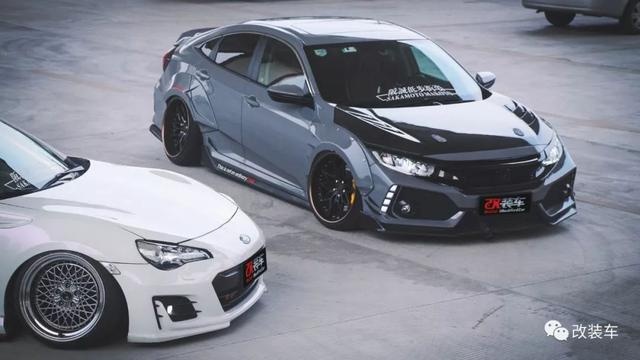 十代思域无损改装音响不改功放,十代思域hatchback红色改装方案