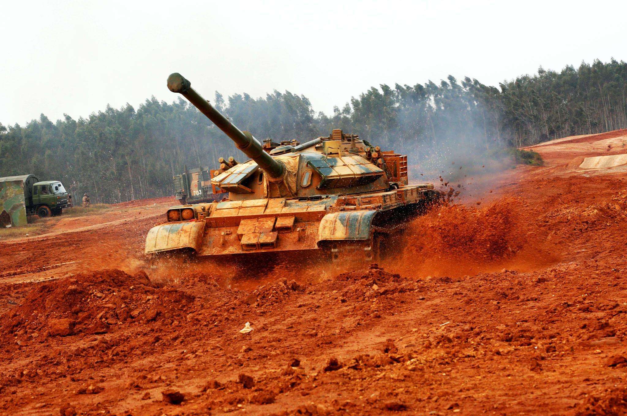 30吨的坦克,30吨电动小坦克