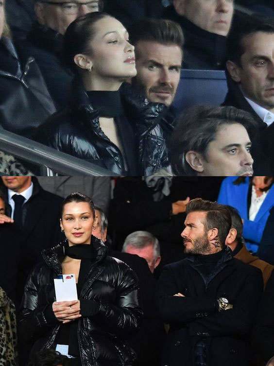 贝克汉姆和卡戴珊相见欢,亲吻并热聊,贝嫂摆出“扑克脸”冷眼看