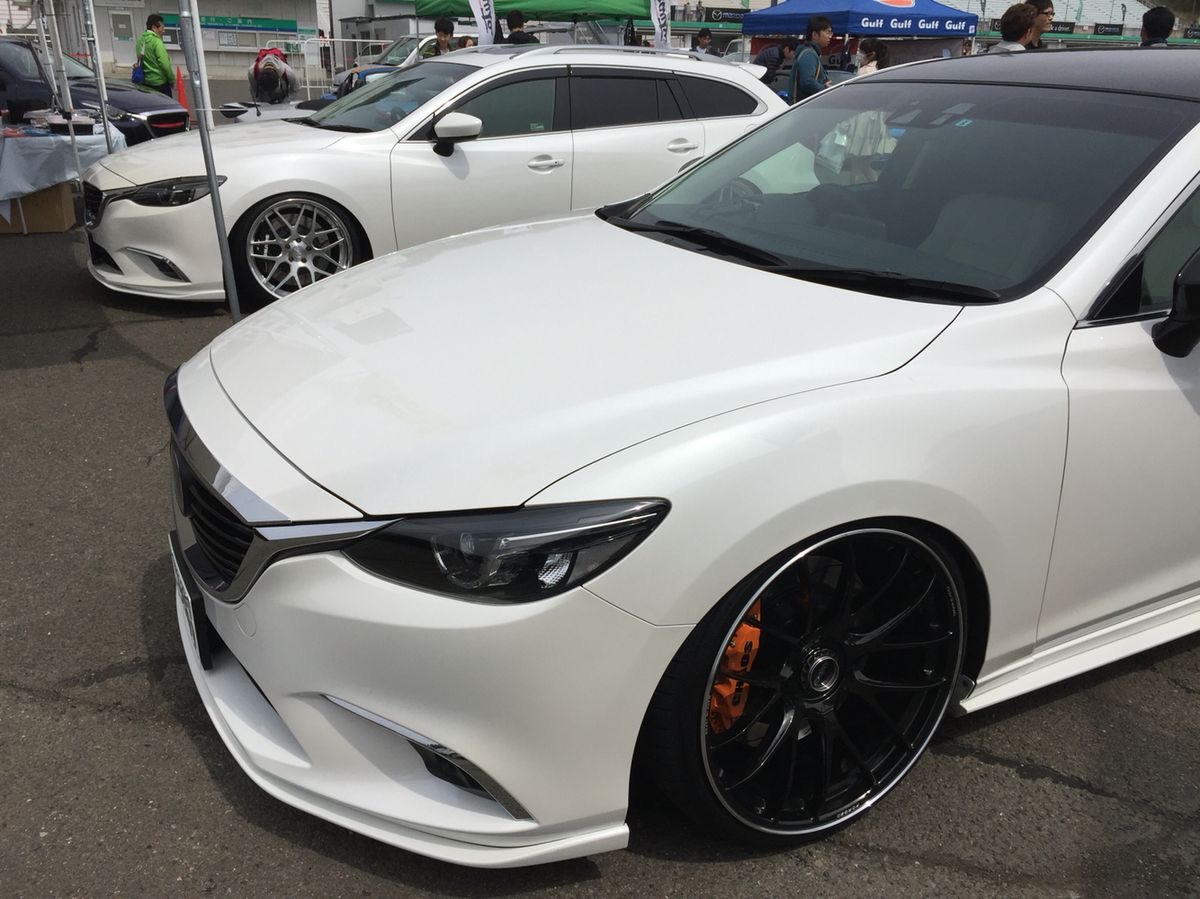 马自达阿特兹改装airbft气动避震,15年马自达阿特兹改装大包围