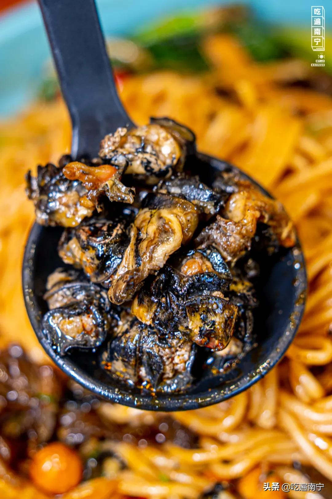 柳州风味炒螺蛳,柳州好吃的炒螺蛳