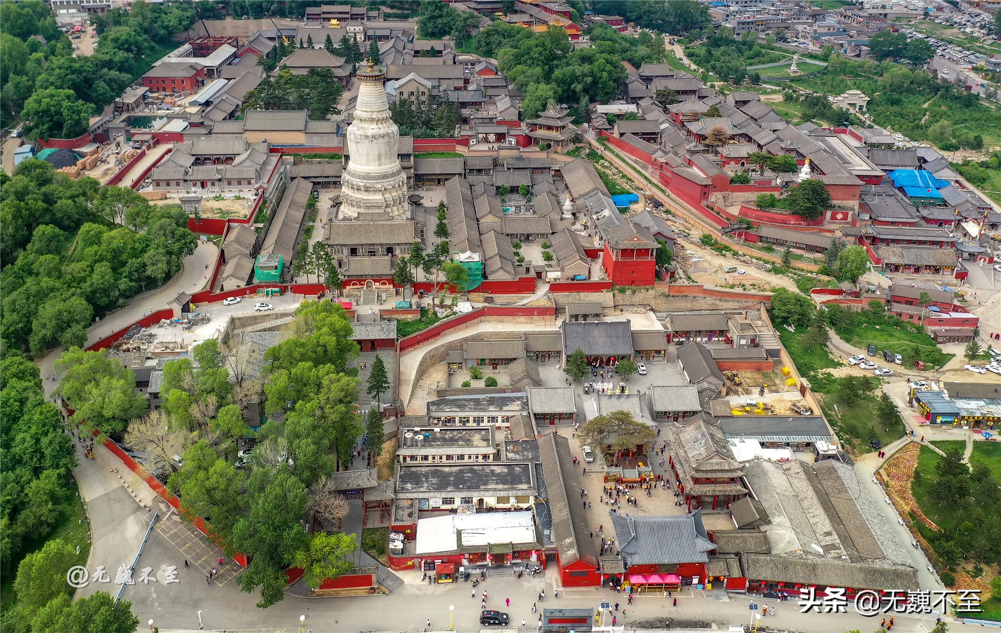 中国佛教四大名山之一的五台山,五台山热门寺庙