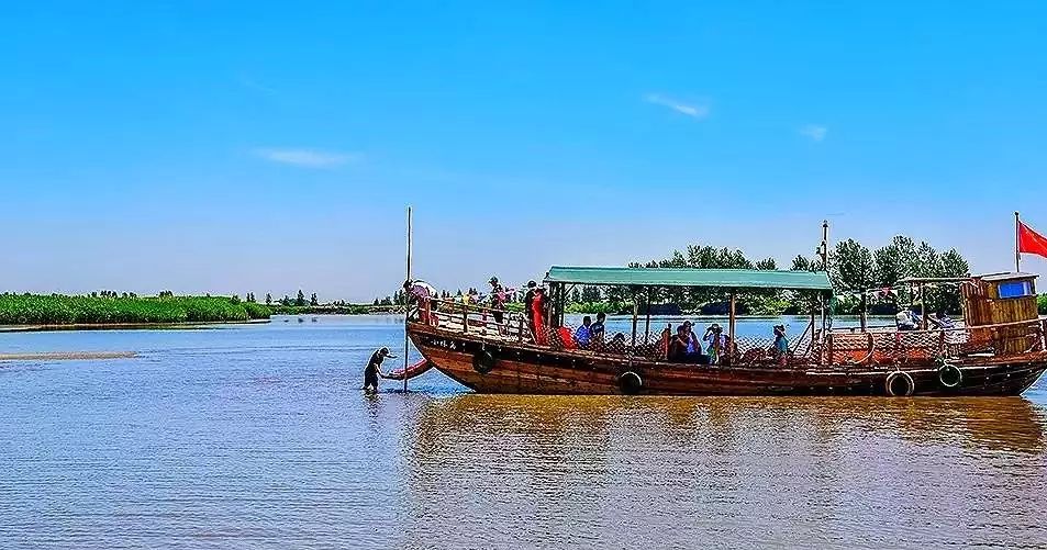 【读历史游盘锦】清晓水如镜，隔海人似鸥渤海金滩蛤蜊岗
