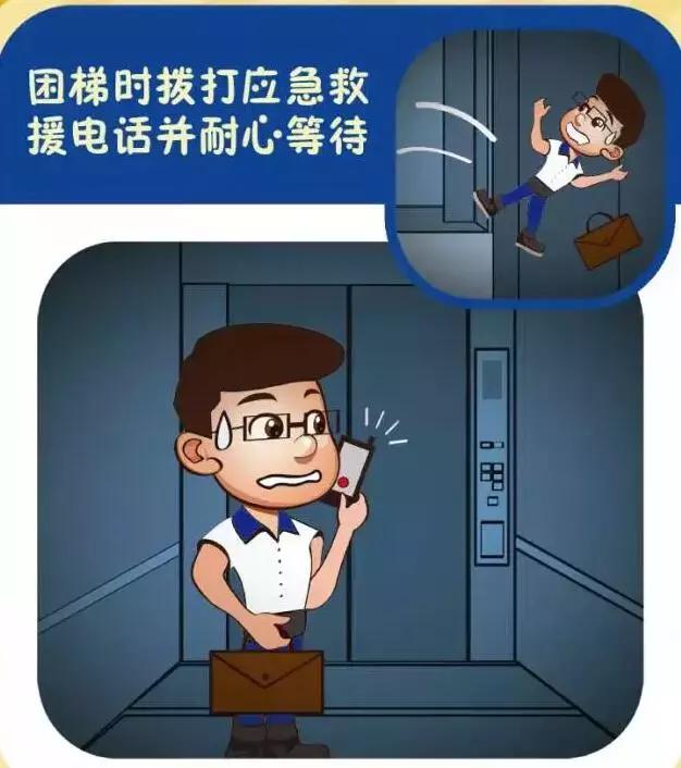 电梯紧急运行原理,电梯自救常识大全集