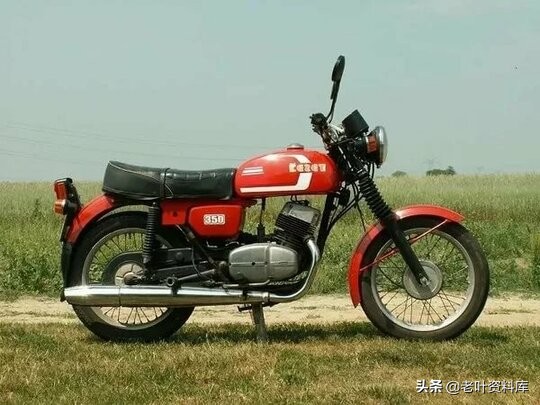 80年代北京流行过的捷克斯洛伐克CEZET350摩托车