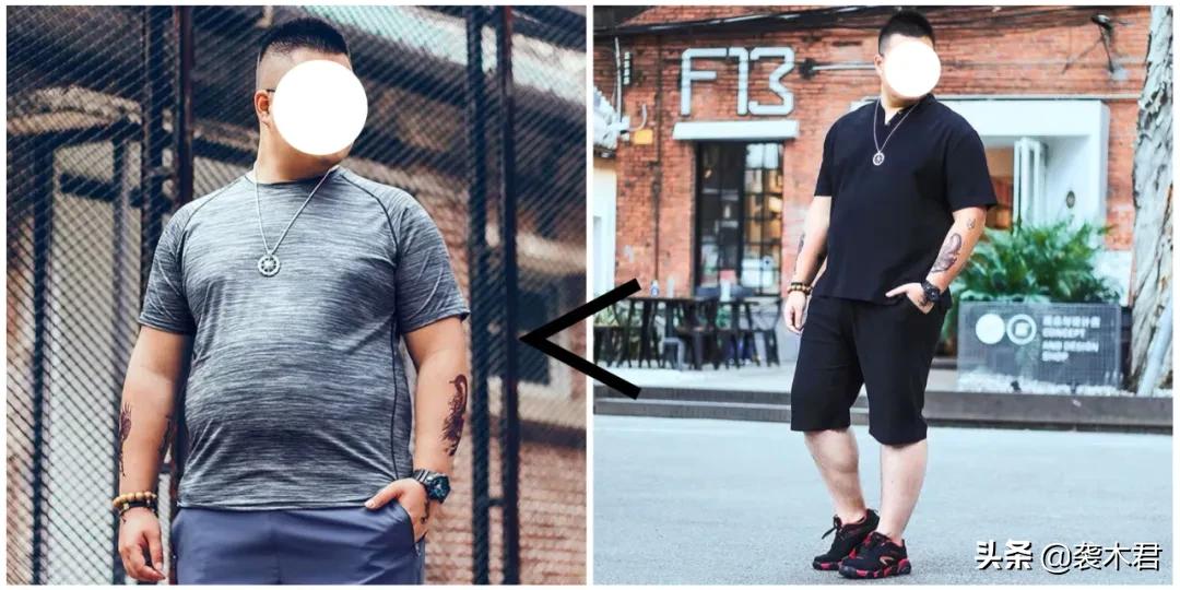 偏胖个子矮男士穿搭,1米5小个子135斤偏胖穿搭