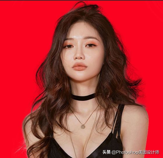 ps通道抠图韩国美女发丝,ps通道抠取女生发丝