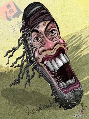 罗纳尔迪尼奥漫画图,罗纳尔迪尼奥搞笑图片