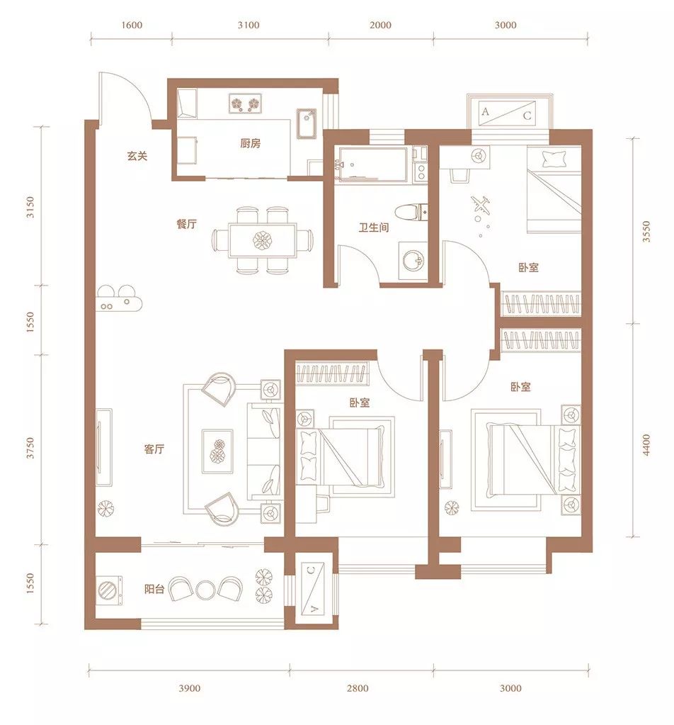 买房了解这八大户型常识,你买的房子是真正的南北通透吗