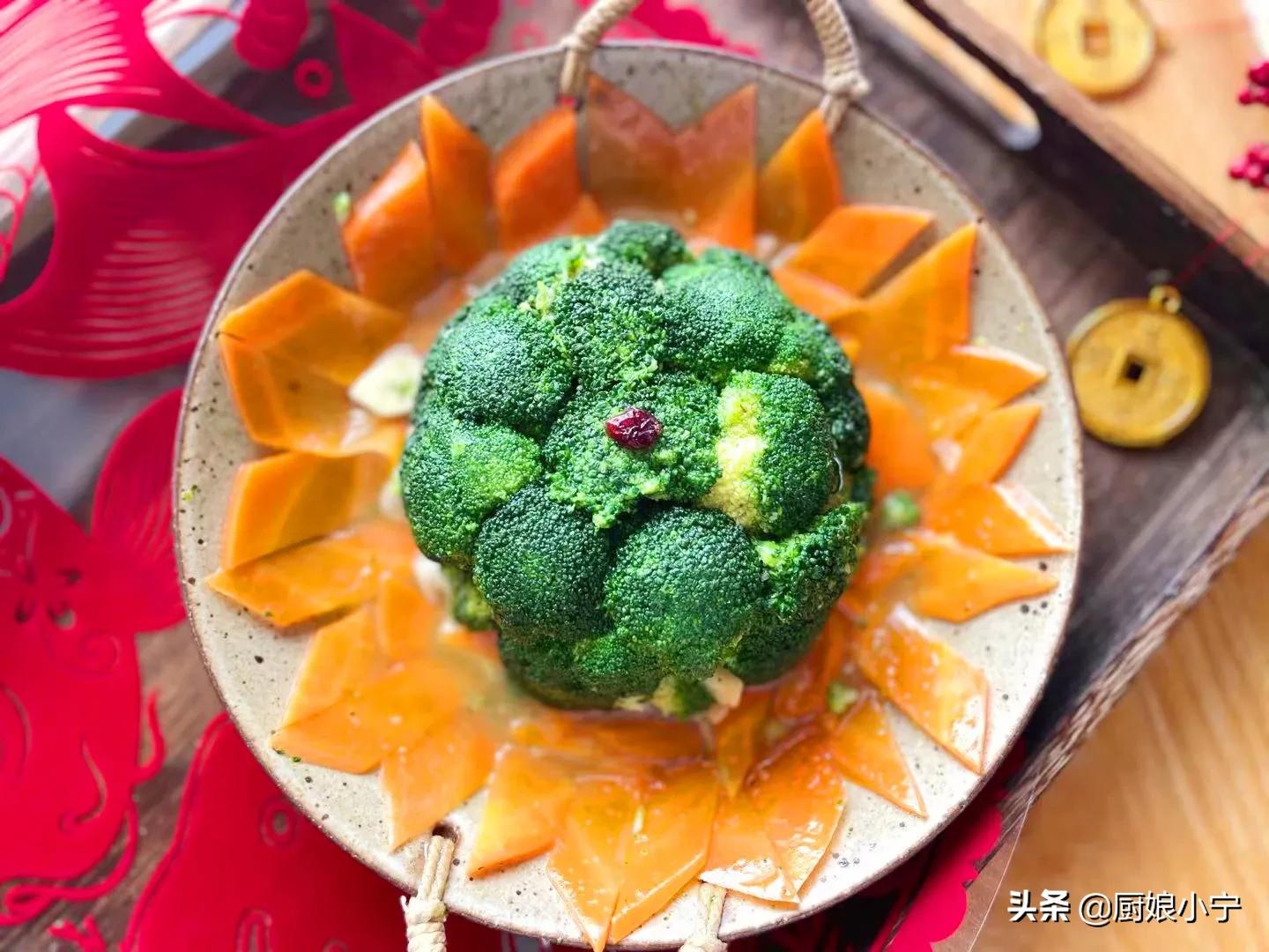 年夜饭西兰花招财,年夜饭西兰花鸿运当头