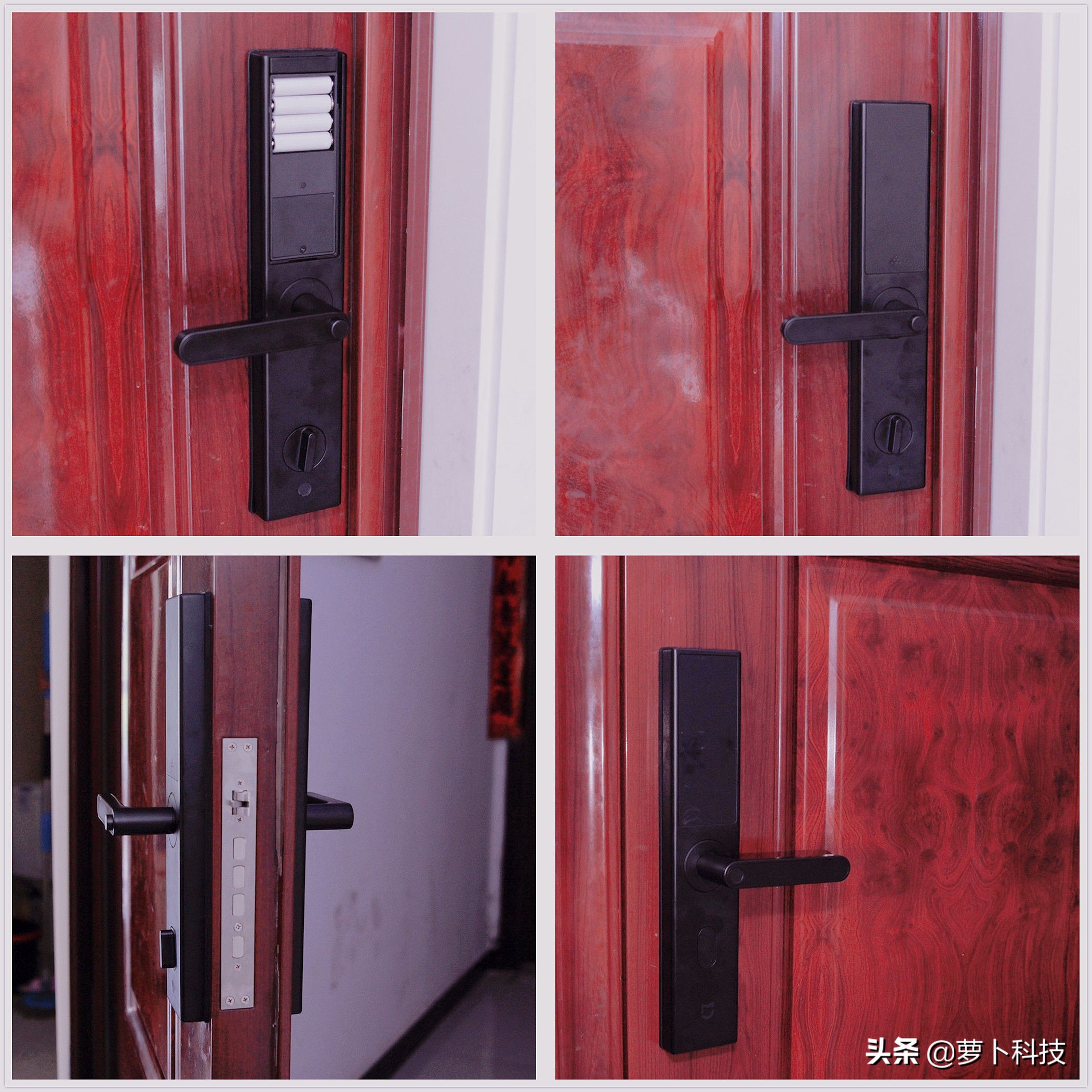 米家门锁远程开锁,米家智能门锁青春版换把手方向