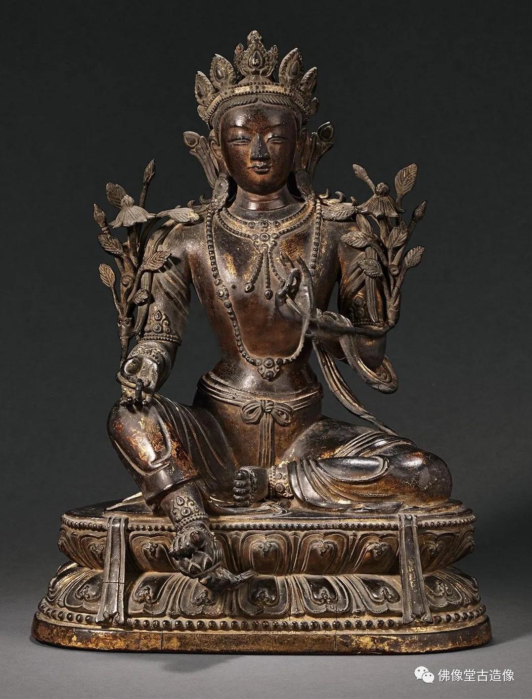 铜鎏金佛造像拍卖最高纪录,传统文化鎏金佛造像精准估价