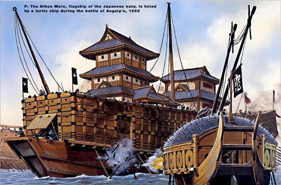 三国时期楼船的登岸方式,三国东吴海上战船