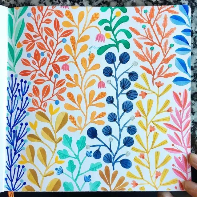 手残党零基础画,纹理画教程初学者