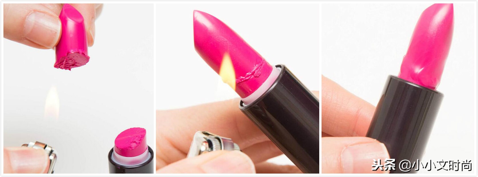 口红断了还能干什么,口红断了可以回复原样吧