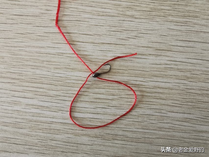 逗钓朝天钩制作注意细节,朝天钩线组制作教程