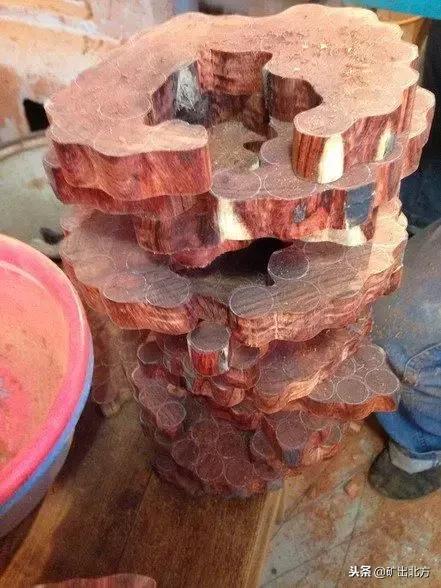 印度小叶紫檀整料制作,印度小叶紫檀工艺品制作过程