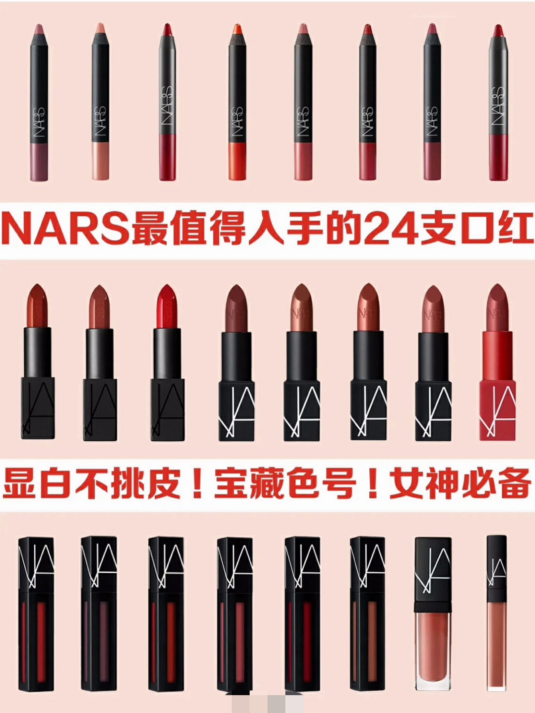 nars值得买的腮红,nars值得买的唇釉