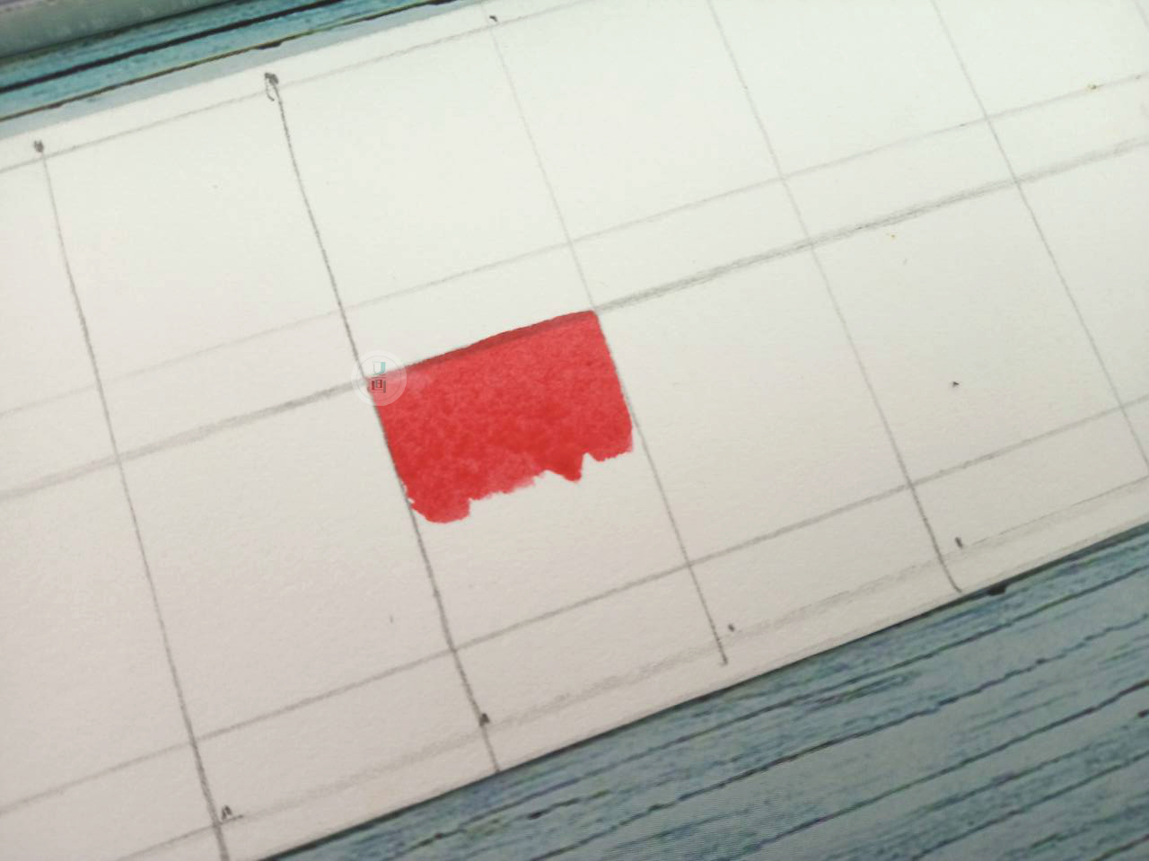 色卡水彩怎么画,水彩怎么做染卡