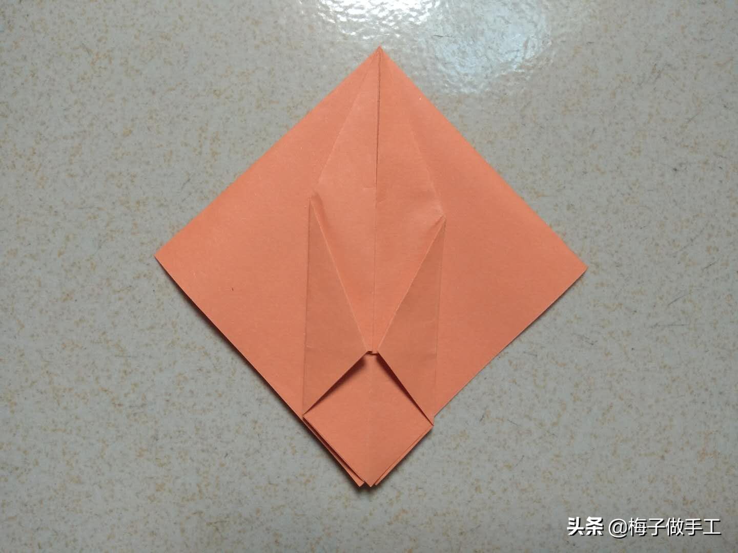 手工折纸饭碗怎么折,折纸手工儿童简单碗