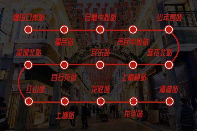 深圳14号线地铁站最值得打卡景点,深圳地铁11号线打卡景点