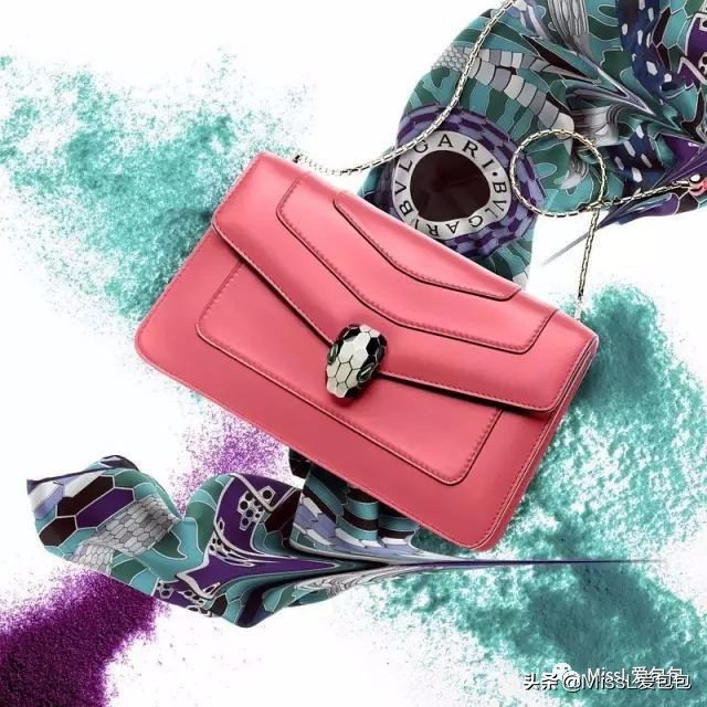 宝格丽bvlgari白色包,宝格丽带钻包包必买经典款