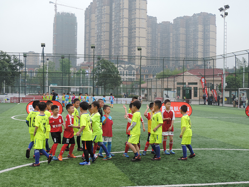 少儿足球联赛开幕,第十九届少儿足球联赛