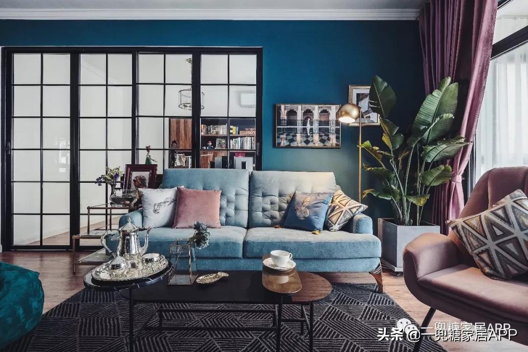 155平法式轻奢风格成都,成都120平灰色系美式风格