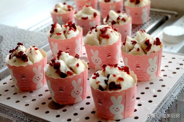 纯大米发糕的做法松软又好吃,大米开花发糕最正宗的做法视频