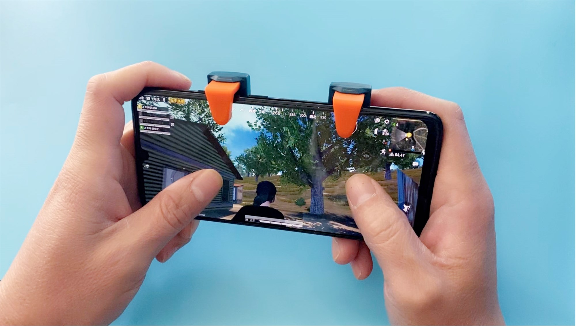 吃鸡按键设置四指教学,开黑吃鸡神器北通j1上手体验