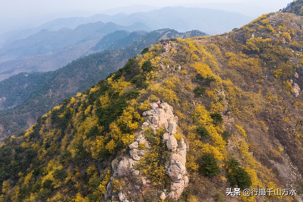 徒步济南梯子山,济南户外徒步登山带你看风景