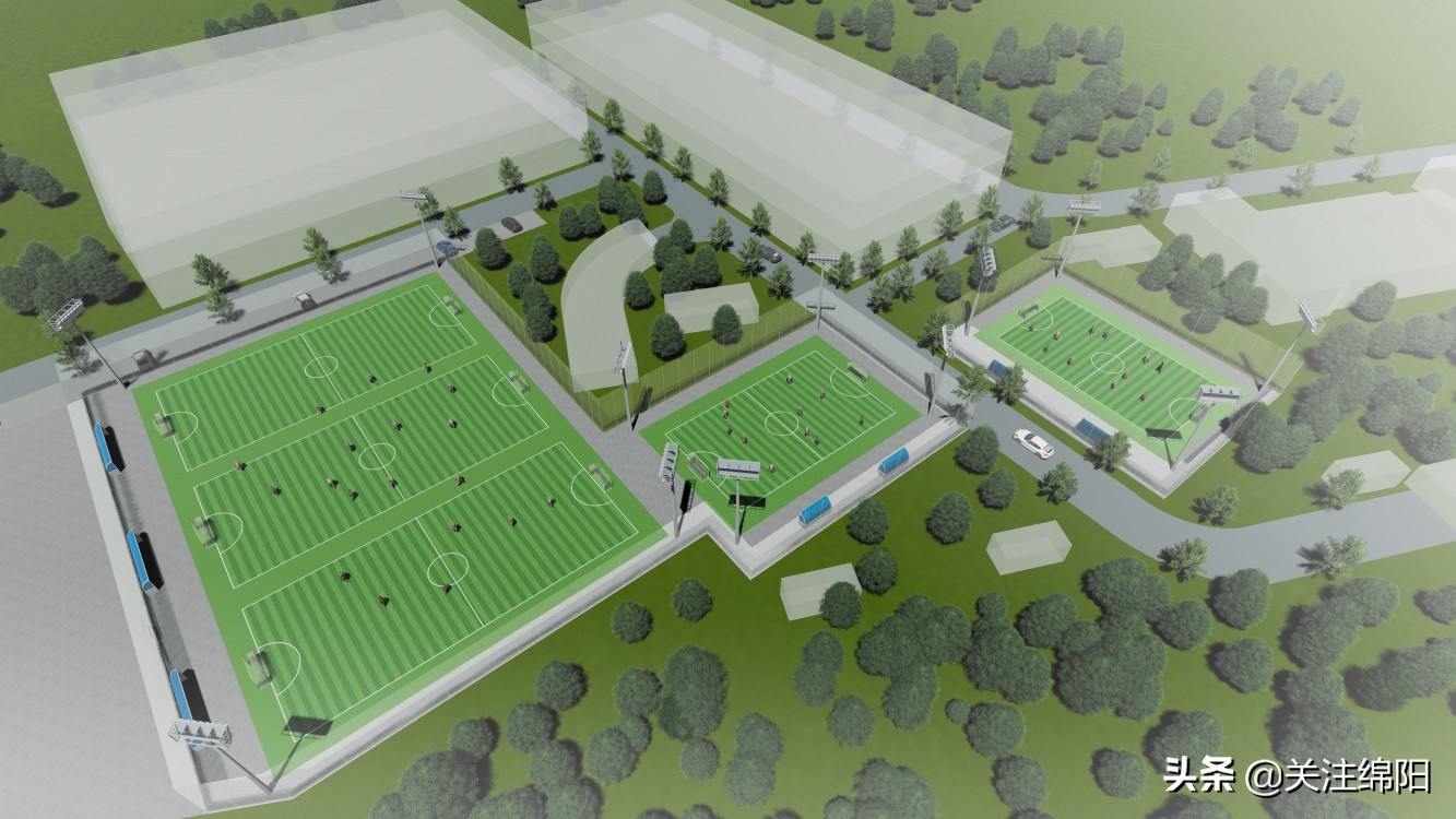 绵阳新建足球场,绵阳哪里有免费开放的足球场
