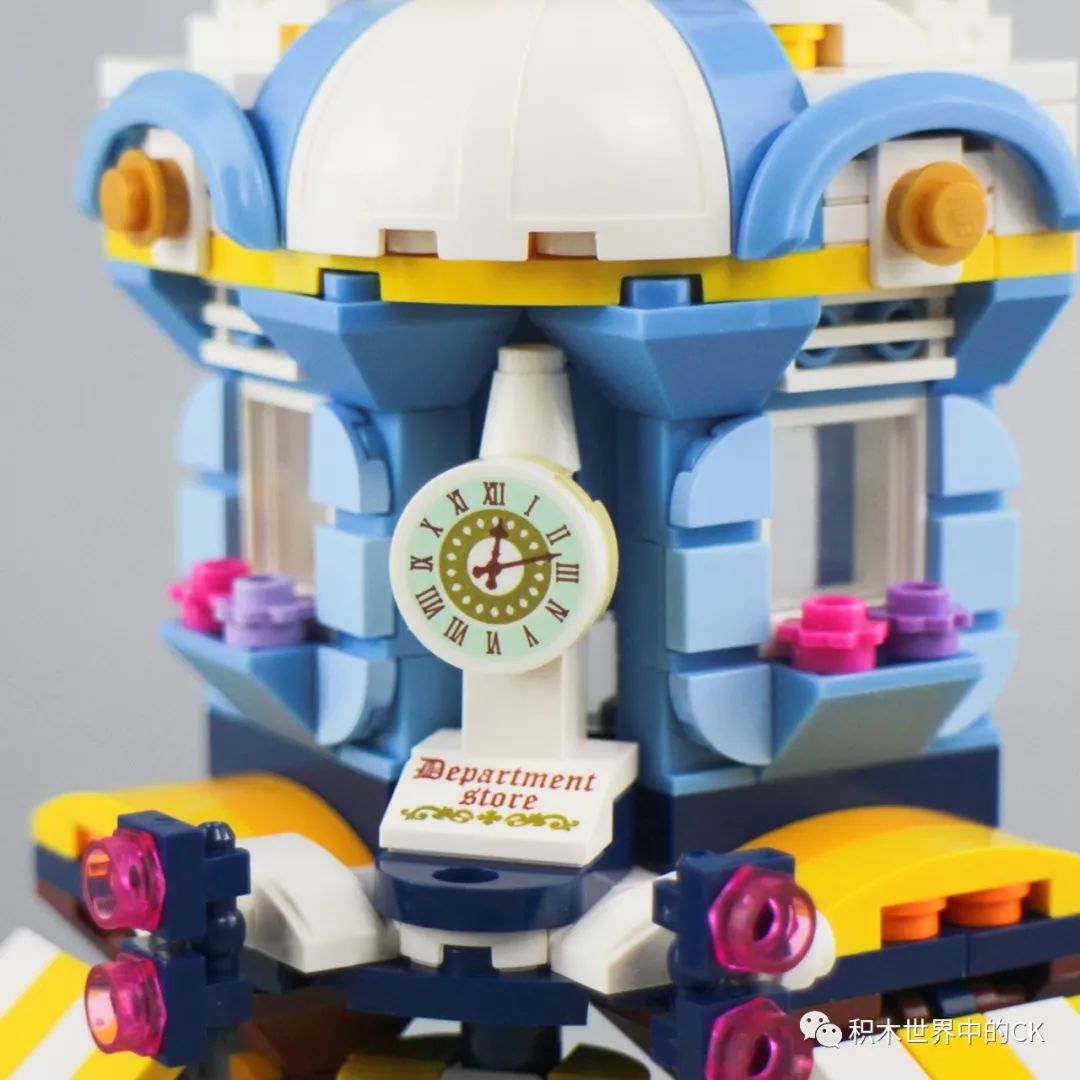 启蒙积木缤纷城市系列七款,启蒙积木街景系列八合一玩具