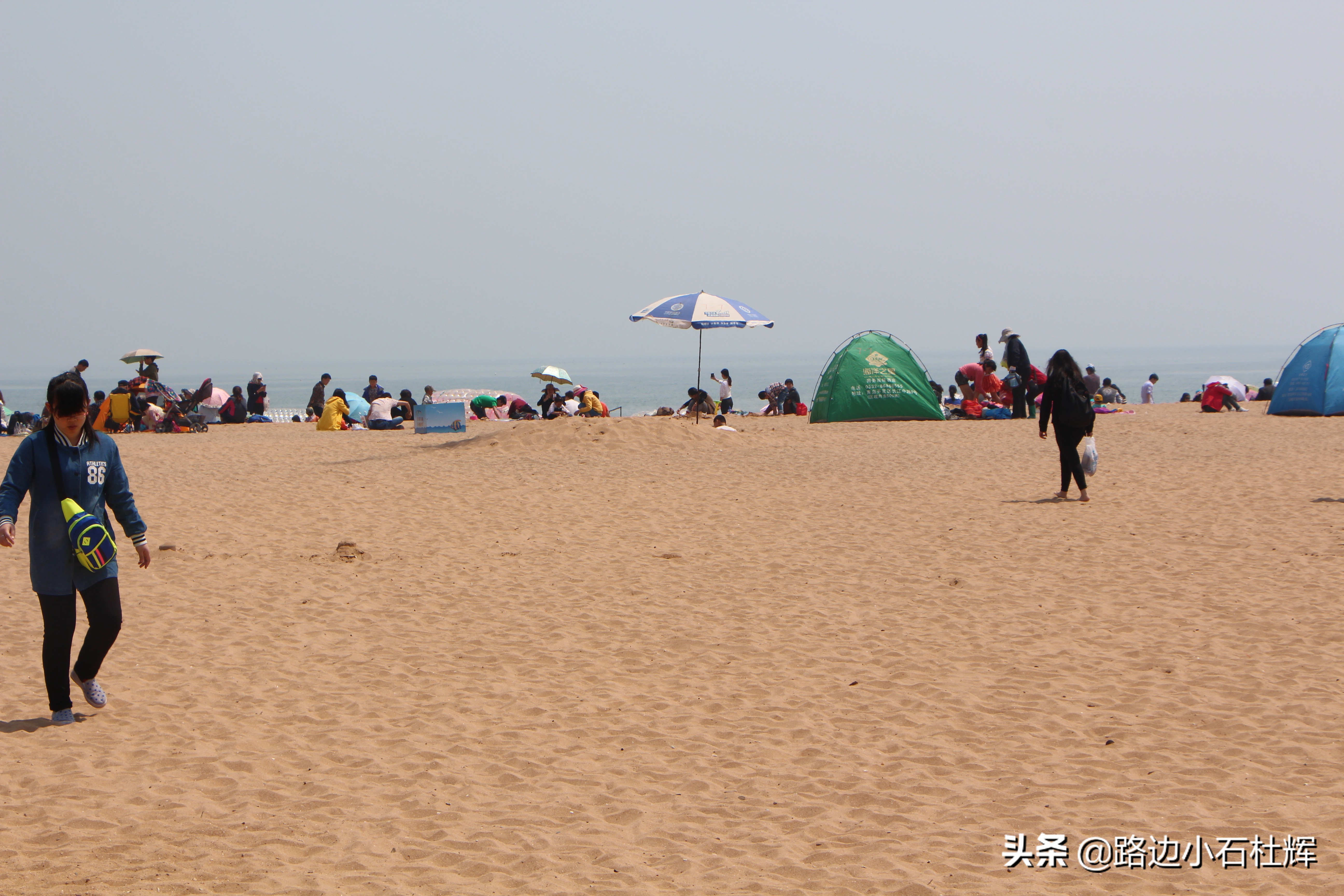 青岛黄岛记忆,青岛金沙滩景色图