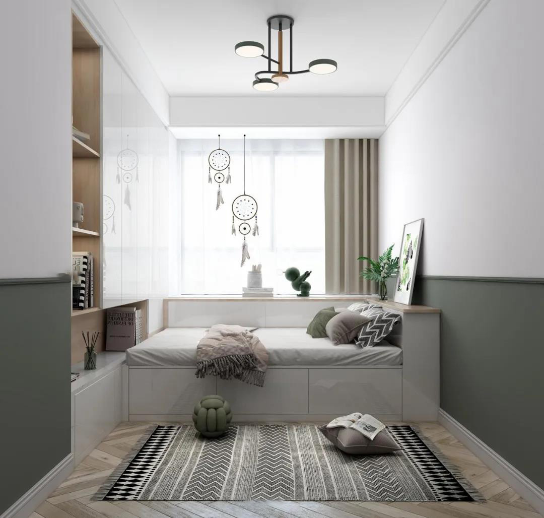 次卧的空间太小？不妨试试这样装