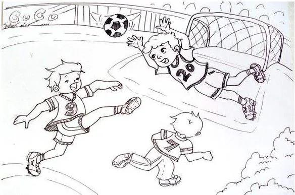 足球比赛赛记,足球比赛小记者