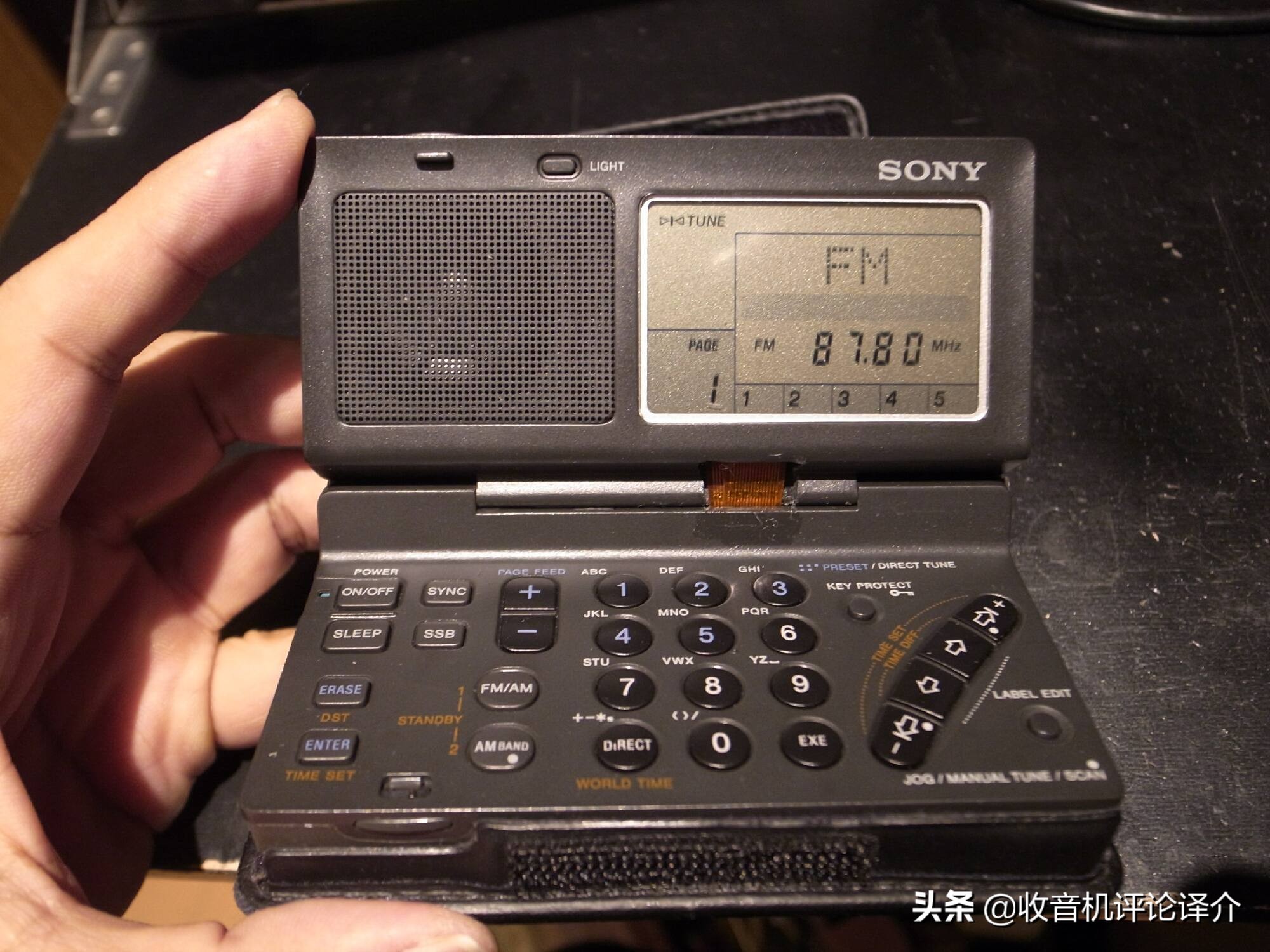 索尼收音机sw100中文说明书,索尼icf-sw100