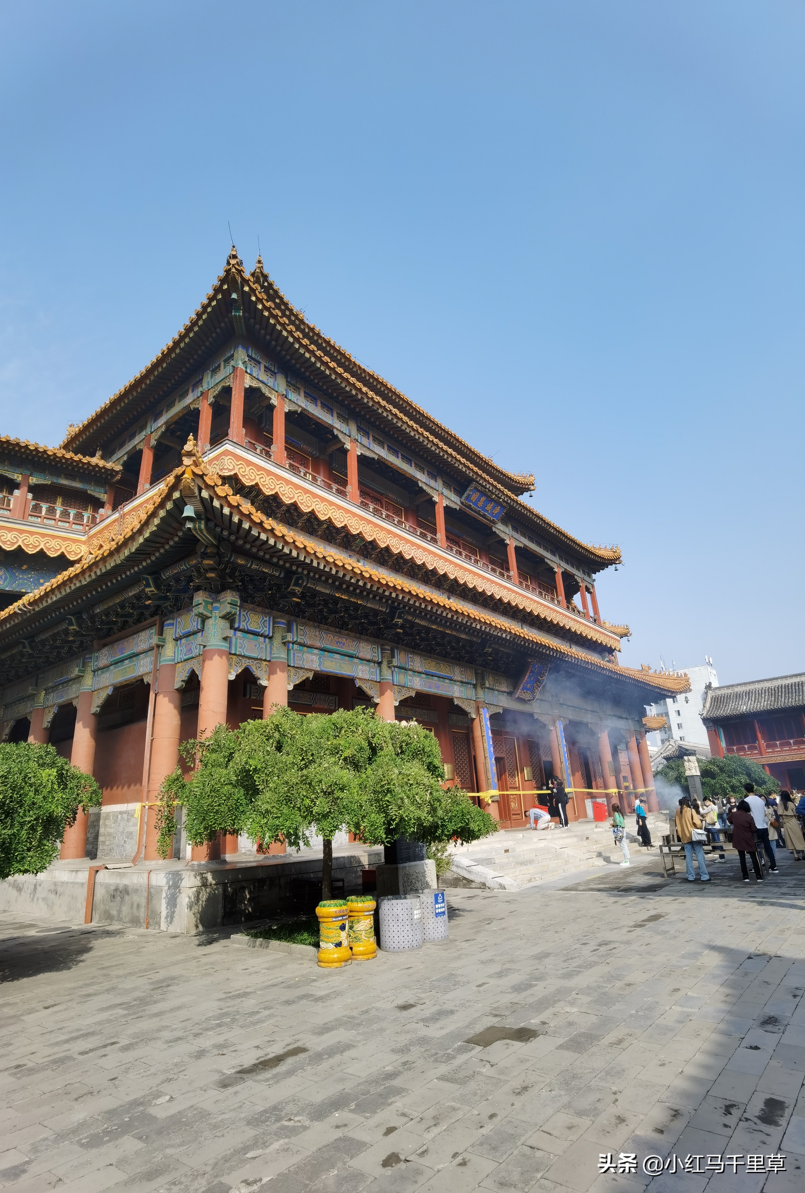 雍和宫游览记,北京行记