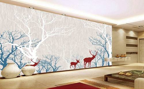 墙布怎么贴合适,请问墙布怎么贴