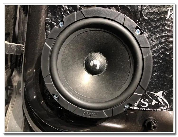 汕头汽车音响改装低音炮,大众探岳改装音响后喇叭不响