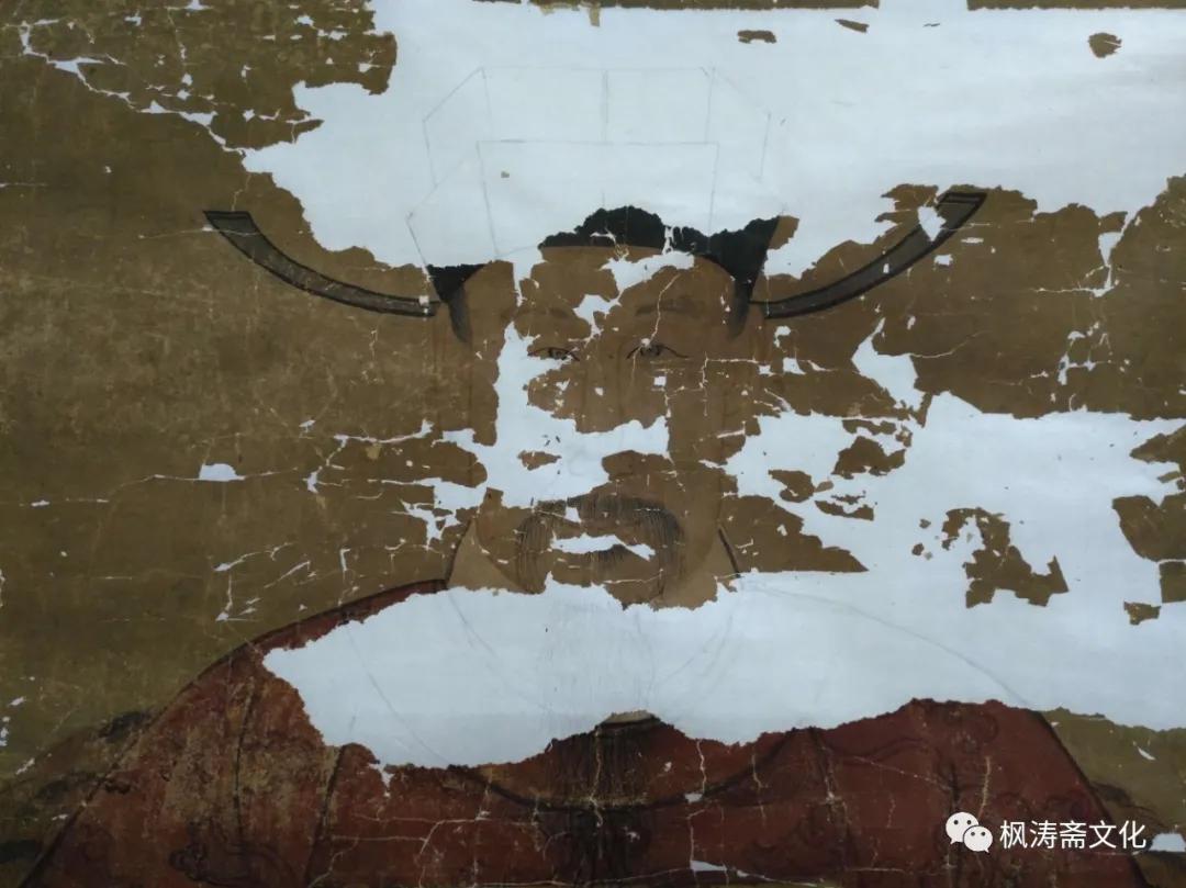 枫涛斋装裱案例：余姚朱氏祖像修复过程实录