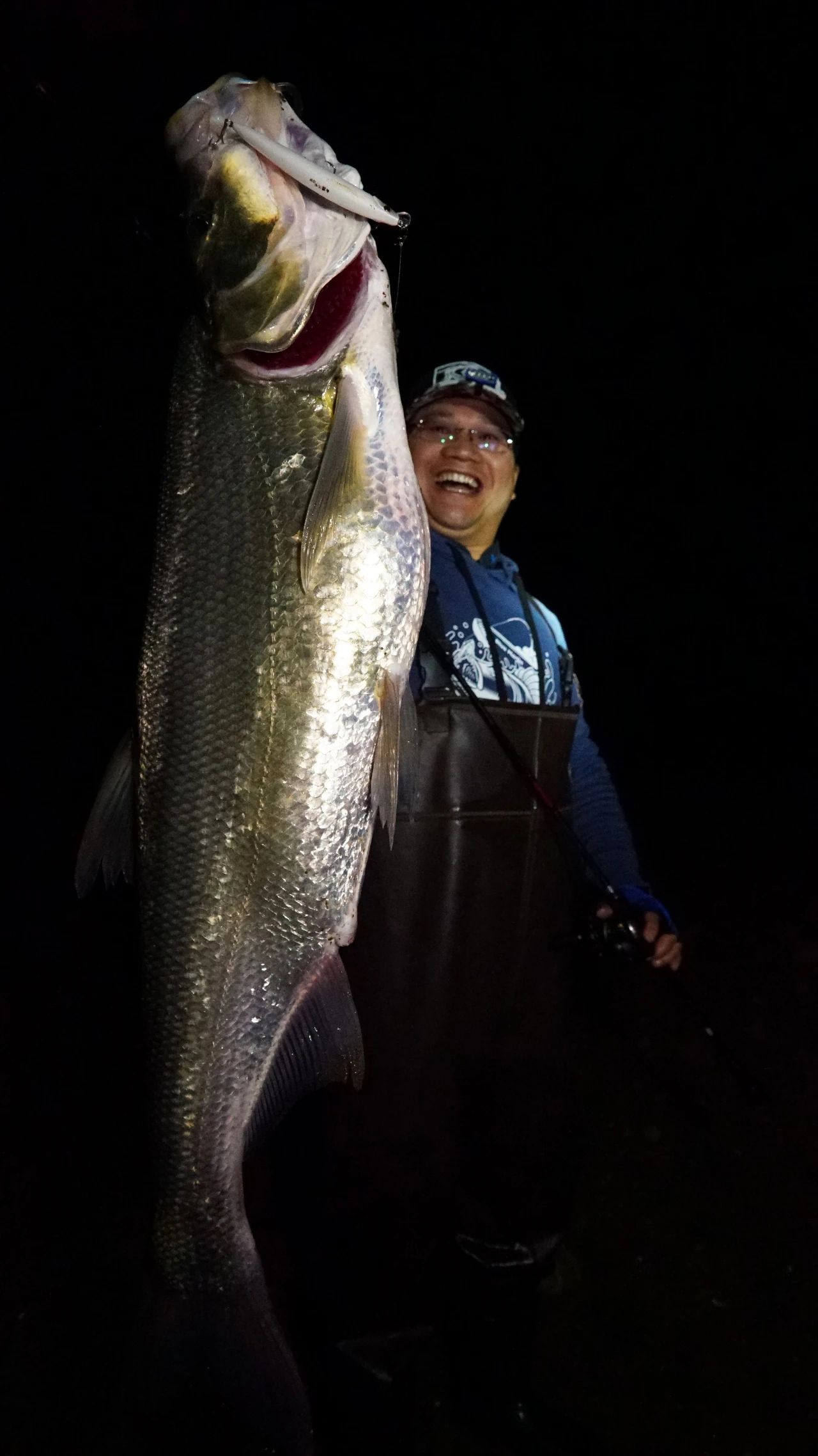 蓝旗鱼路亚翘嘴用什么饵,蓝旗鱼路亚翘嘴技巧视频